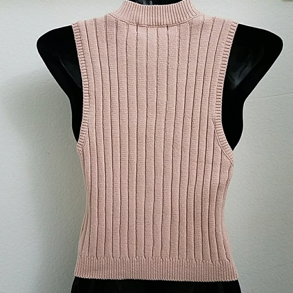 Pink Sweater Knit-Top - Picture 2 of 6